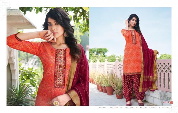 Kalaroop Bandhej Designer Silk Festive Wear Salwar